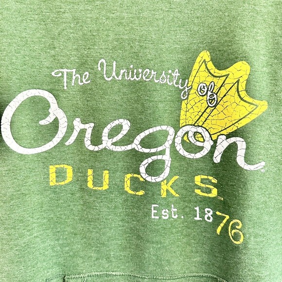 Green University of Oregon Sweatshirt - Picture 4 of 12